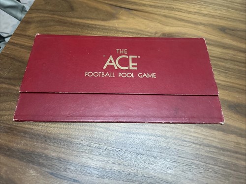 The ace football pool - the, “ace”