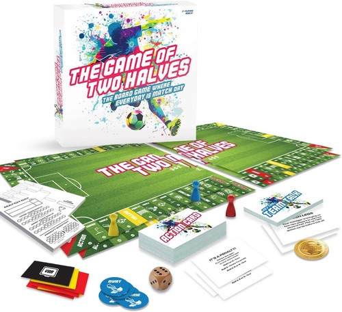 Football board game with - football, all