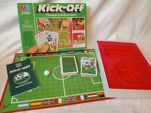 Kick off vintage football card - kick,