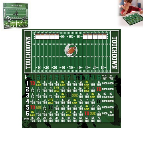 Portable football travel game - portable,