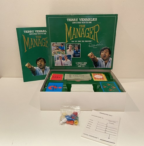 Vintage football manager terry - football,