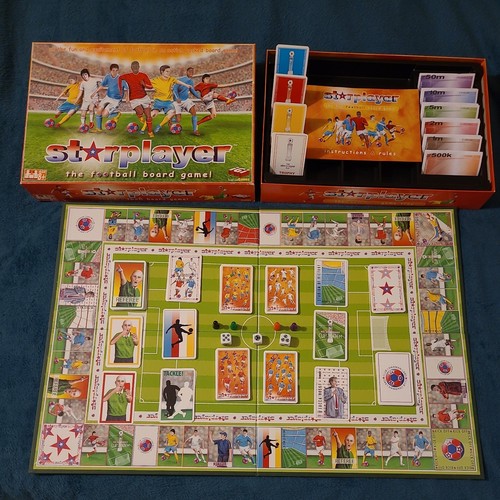 Starplayer football board game - board,