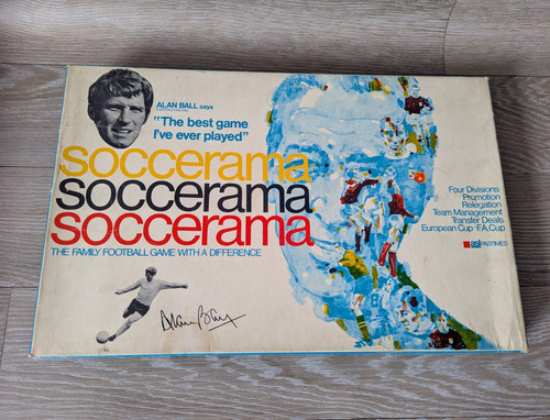 Soccerama board game - soccerama, 1969