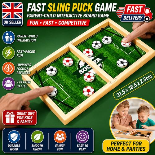 Fast sling puck game player - fast,