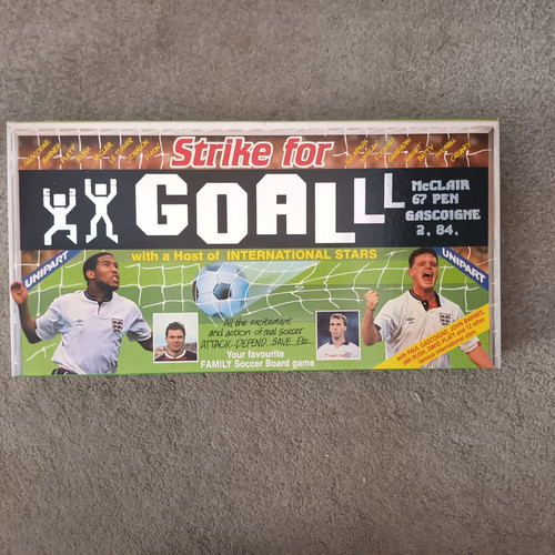 Strike for goal board game - goal,