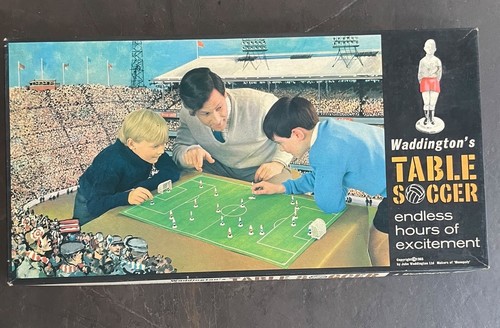 Waddingtons table top soccer - table,