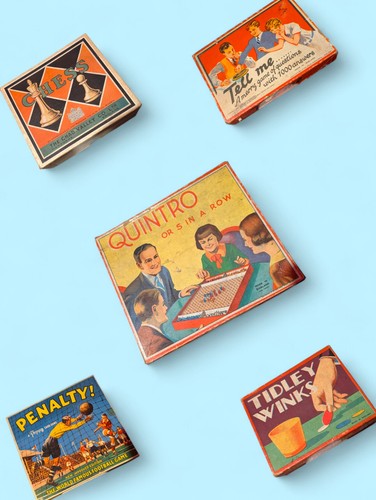 Vintage board games - games,