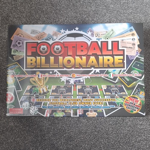 Football billionare board game - billionare,