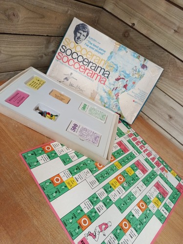 Soccerama board game 1969 - board,