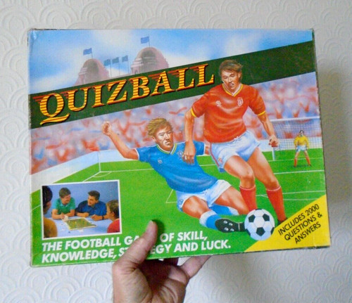 Quizball football board game - quizball,
