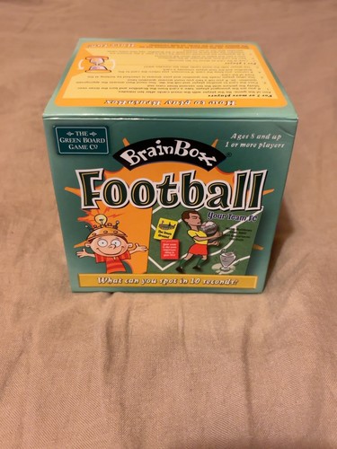 Brainbox football card game - football,